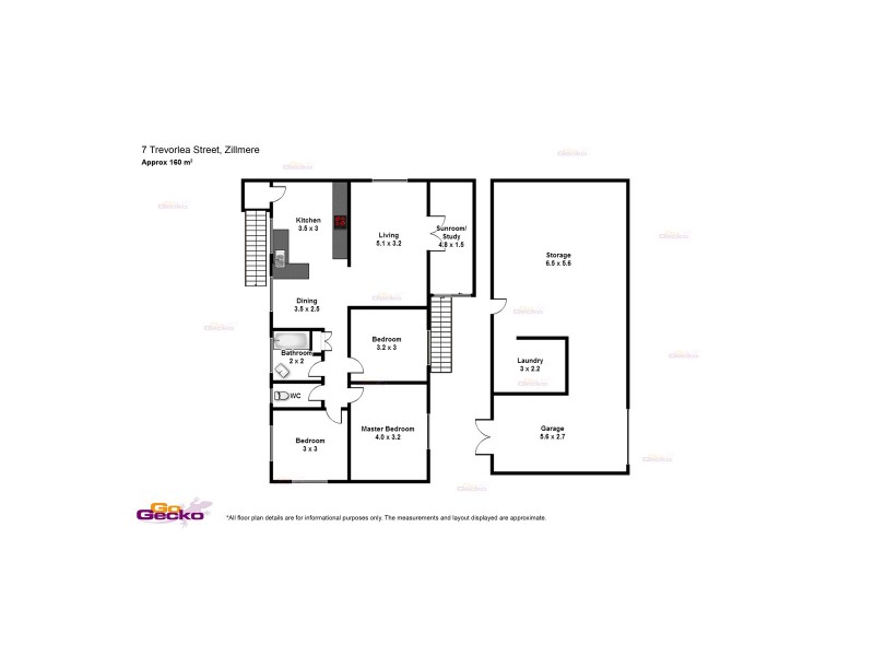 7 Trevorlea Street, Zillmere QLD 4034 Floorplan