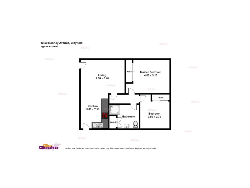 12/59 Bonney Avenue, Clayfield QLD 4011 Floorplan