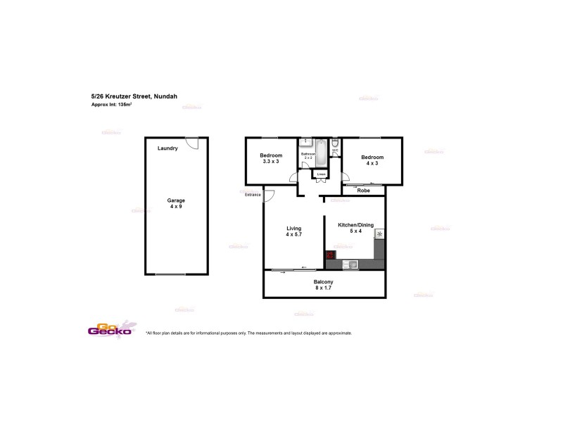 5/26 Kreutzer Street, Nundah QLD 4012 Floorplan