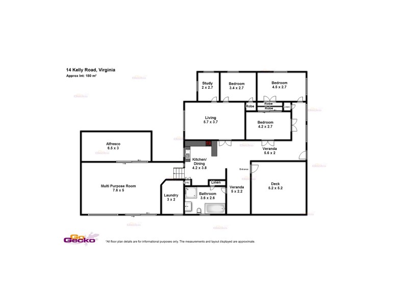 14 Kelly Road, Virginia QLD 4014 Floorplan