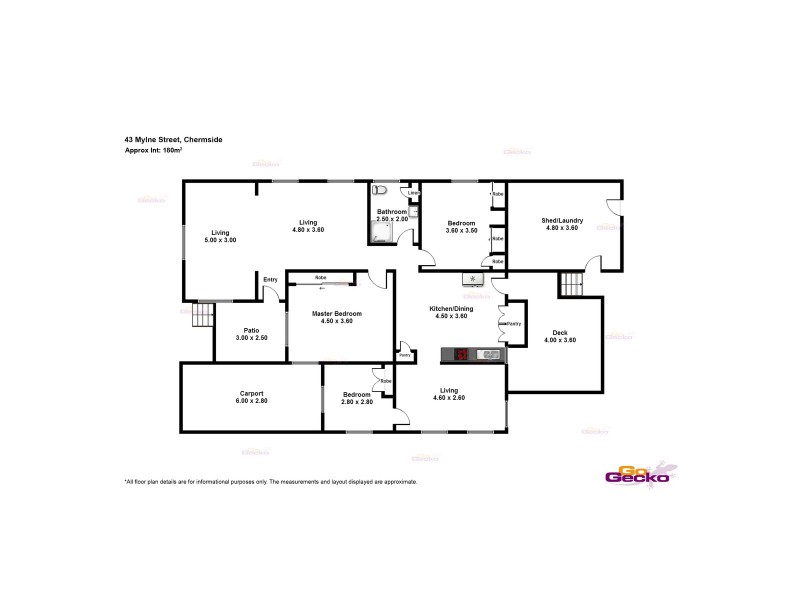 43 Mylne Street, Chermside QLD 4032 Floorplan