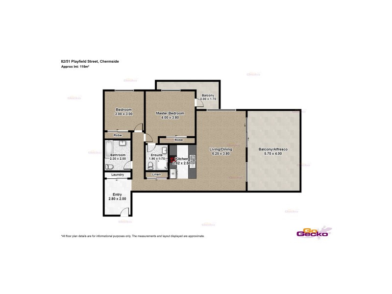 82/51 Playfield Street, Chermside QLD 4032 Floorplan