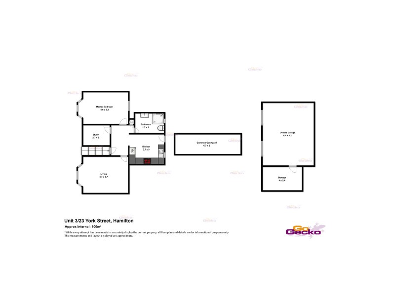 3/23 York Street, Hamilton QLD 4007 Floorplan