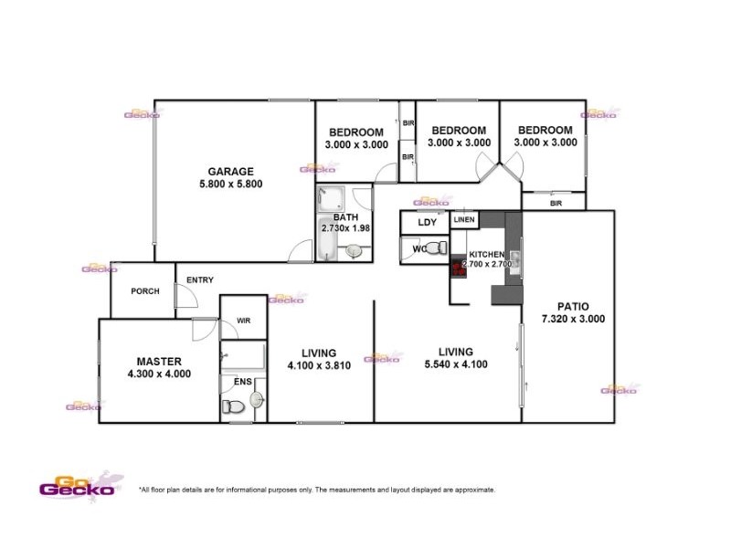 16 Twickenham Place, Bald Hills QLD 4036 Floorplan