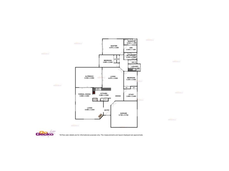 6 Peterson Place, Bridgeman Downs QLD 4035 Floorplan