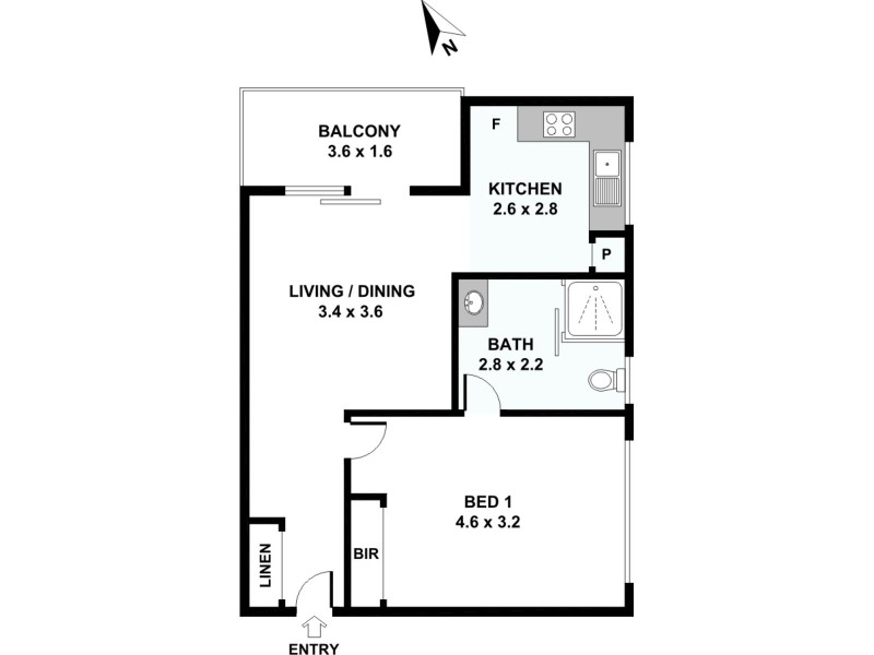 2/21 Wellington Street, Coorparoo QLD 4151 Floorplan