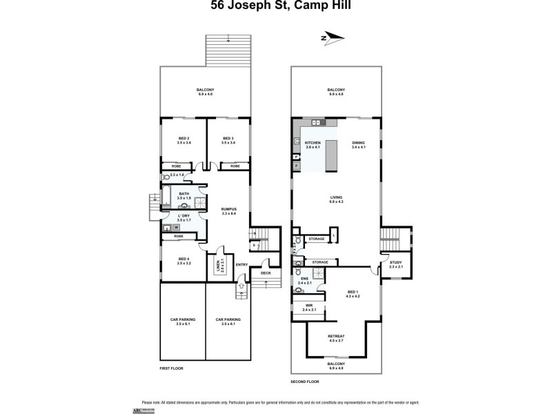 56 Joseph St, Camp Hill QLD 4152 Floorplan