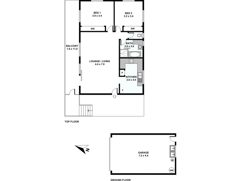 4/46 Rialto Street, Coorparoo QLD 4151 Floorplan