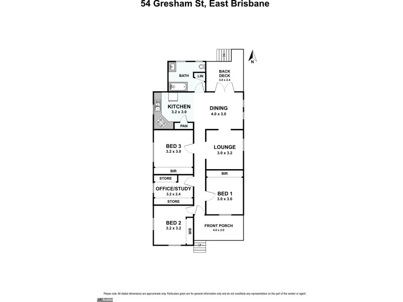 54 Gresham Street, East Brisbane QLD 4169 Floorplan