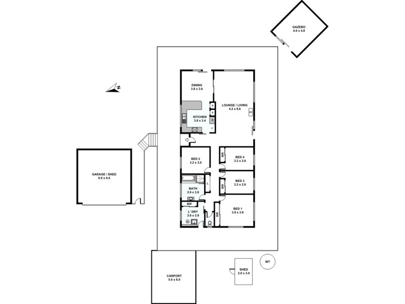 911 Mt Crosby Road, Karana Downs QLD 4306 Floorplan