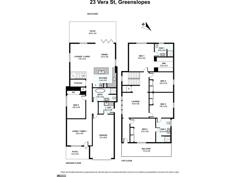 23 Vera Street, Greenslopes QLD 4120 Floorplan