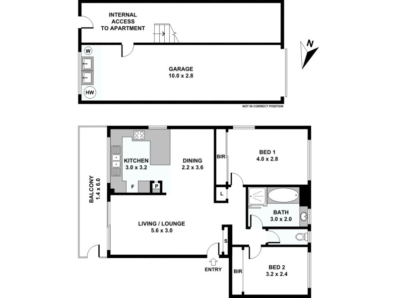 3/57 Shire Street, Coorparoo QLD 4151 Floorplan