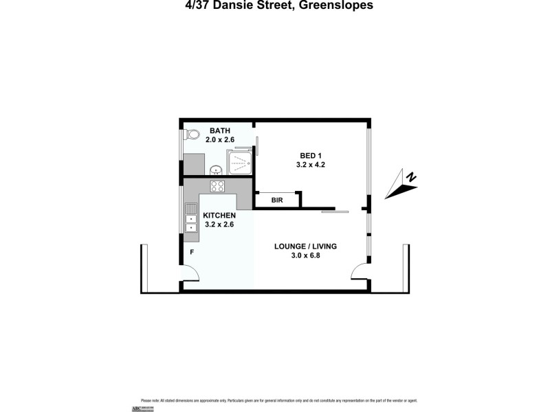 4/37 Dansie Street, Greenslopes QLD 4120 Floorplan
