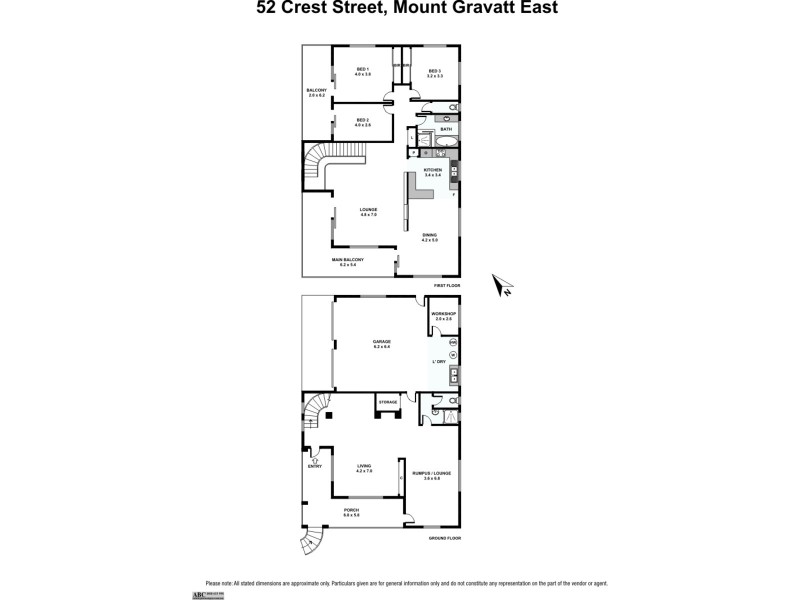 52 Crest Street, Mount Gravatt East QLD 4122 Floorplan