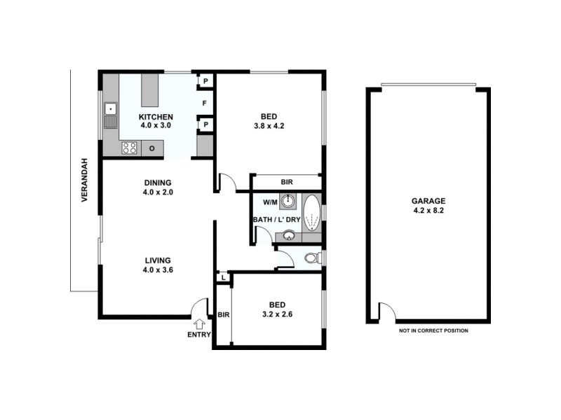 2/44 Mansfield Street, Coorparoo QLD 4151 Floorplan