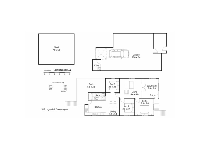 515 Logan Road, Greenslopes QLD 4120 Floorplan