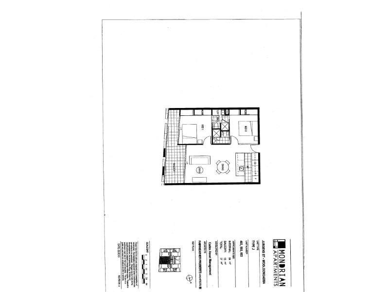 603/77 Jurgens St, Woolloongabba QLD 4102 Floorplan