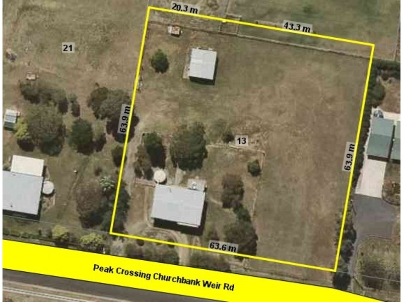13 Peak Crossing Churchbank Weir Road, Peak Crossing QLD 4306