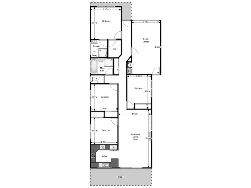 11/21 Woodhaven Place, Mitchelton QLD 4053 Floorplan