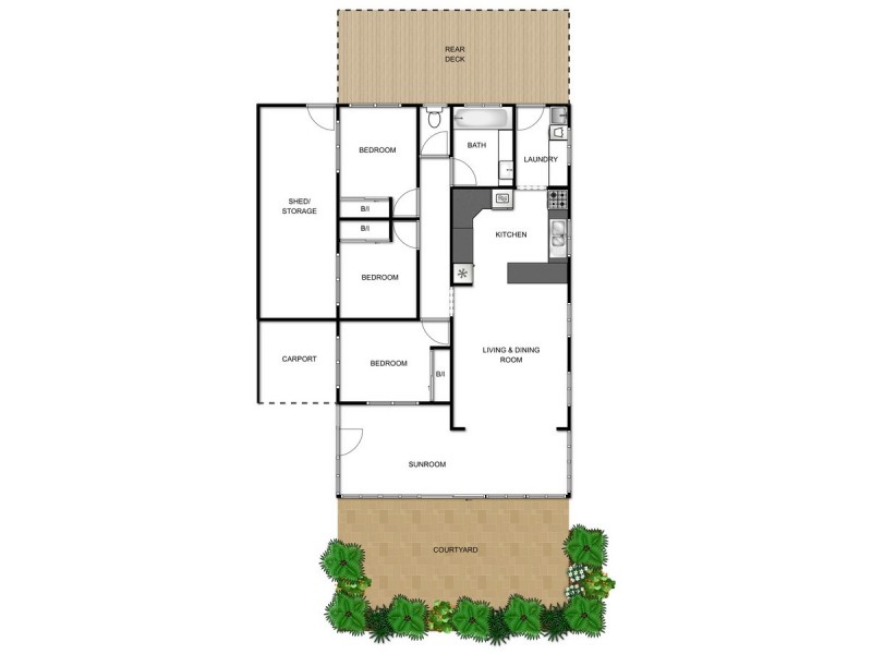 126 Marsden Road, Kallangur QLD 4503 Floorplan