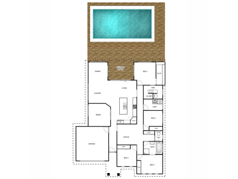 57 Kanangra Street, Stafford QLD 4053 Floorplan