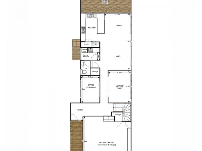 64 Lower Brighton Terrace, Sandgate QLD 4017 Floorplan