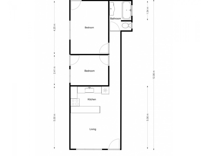 1/41 Norman Street, Wooloowin QLD 4030 Floorplan
