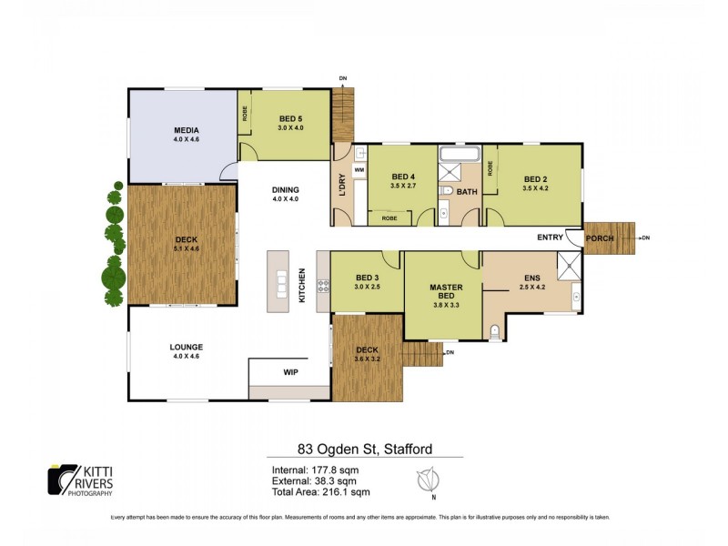 83 Ogden Street, Stafford QLD 4053 Floorplan