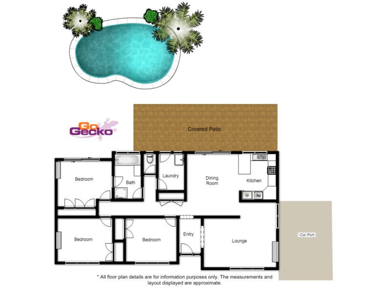 23 Gordon Road, Ferny Hills QLD 4055 Floorplan