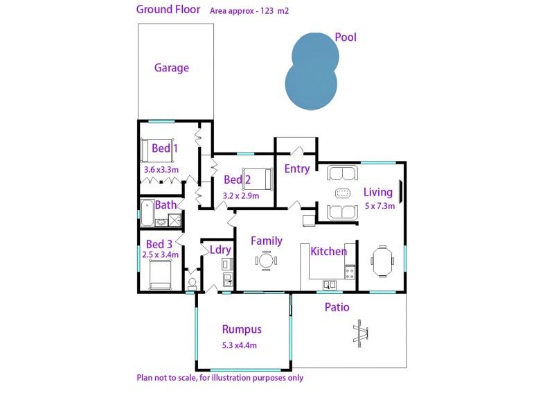 No. 11 Allamanda Street, Runcorn QLD 4113 Floorplan