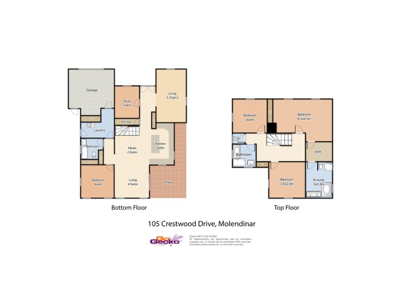105 Crestwood Drive, Molendinar QLD 4214 Floorplan