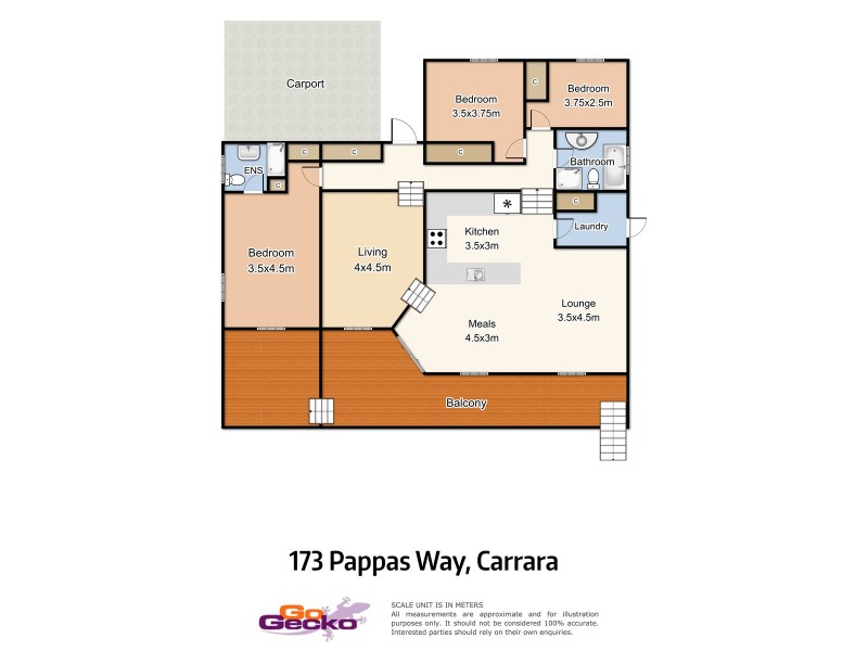 173 Pappas Way, Carrara QLD 4211 Floorplan