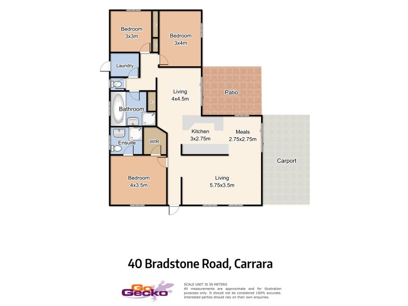 40 Bradstone Road, Carrara QLD 4211 Floorplan