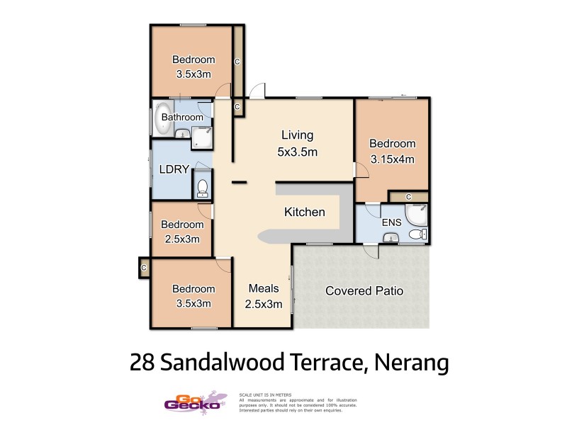 28 Sandalwood Terrace, Nerang QLD 4211 Floorplan