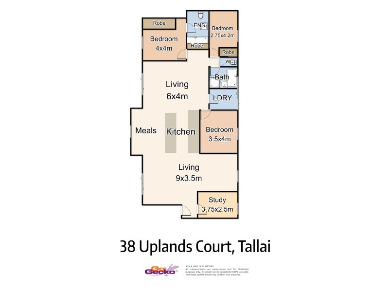 38 Uplands Court, Tallai QLD 4213 Floorplan