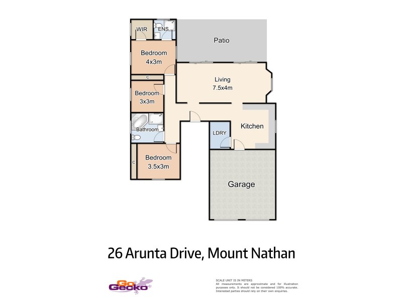 26 Arunta Drive, Mount Nathan QLD 4211 Floorplan