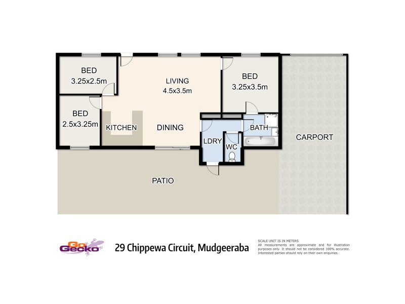 29 Chippewa Circuit, Mudgeeraba QLD 4213 Floorplan