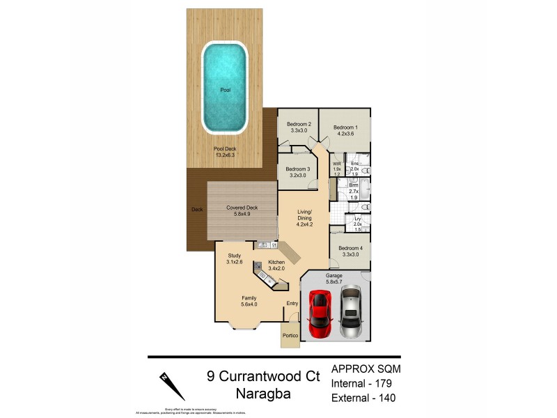 9 Currantwood Court, Narangba QLD 4504 Floorplan