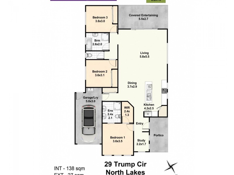 29 Trump Circuit, North Lakes QLD 4509 Floorplan