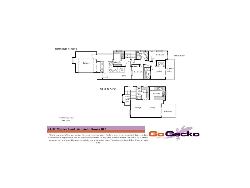 61/37 Wagner Road, Murrumba Downs QLD 4503 Floorplan