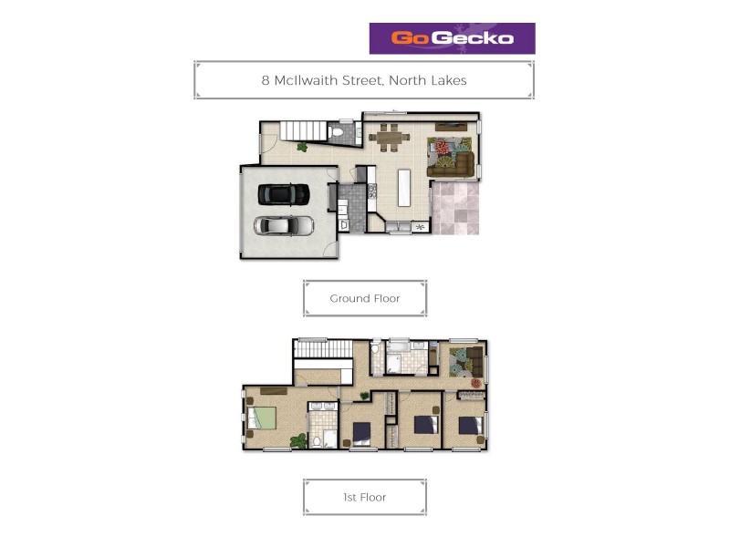 8 McIlwaith Street, North Lakes QLD 4509 Floorplan