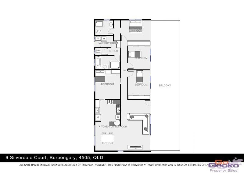 9 Silverdale Court, Burpengary QLD 4505 Floorplan
