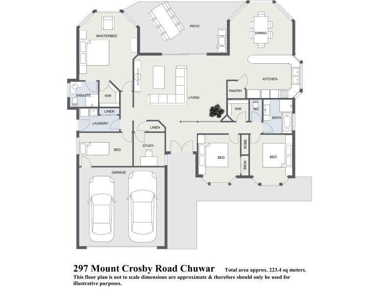 297 Mount Crosby Road, Chuwar QLD 4306 Floorplan