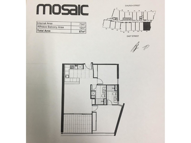 911/8 Church Street  QLD, 4006, Fortitude Valley QLD 4006 Floorplan