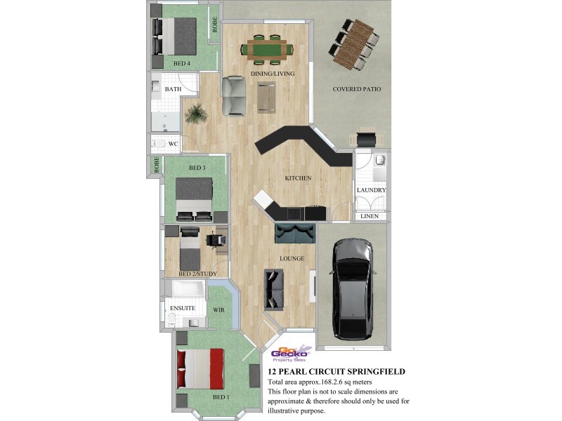 12 Pearl Circuit, Springfield QLD 4300 Floorplan