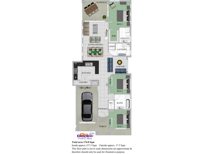 17 Waterview Court, Springfield Lakes QLD 4300 Floorplan