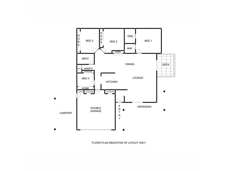 23D Clivia Crescent, Daisy Hill QLD 4127 Floorplan