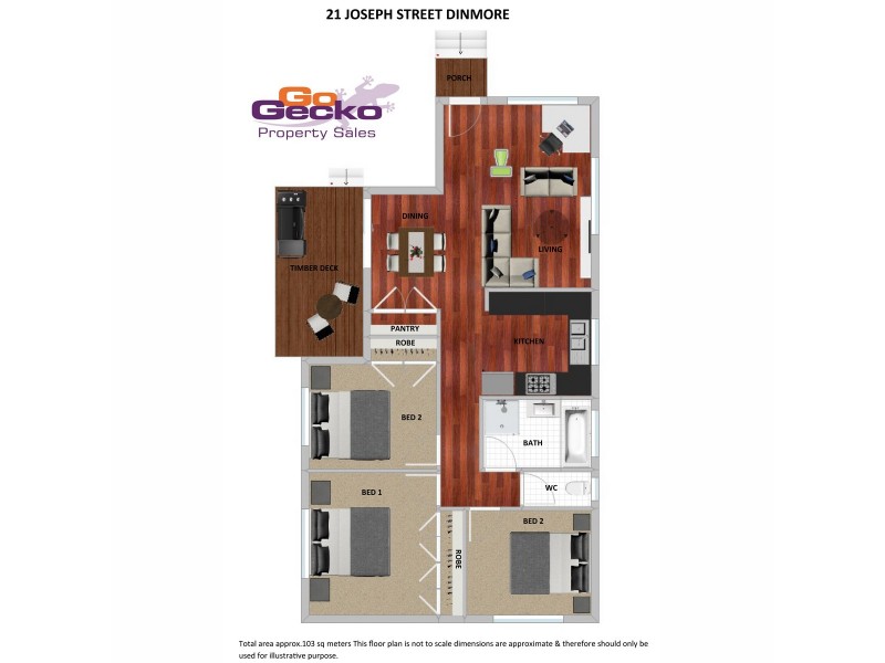 21 Joseph, Dinmore QLD 4303 Floorplan