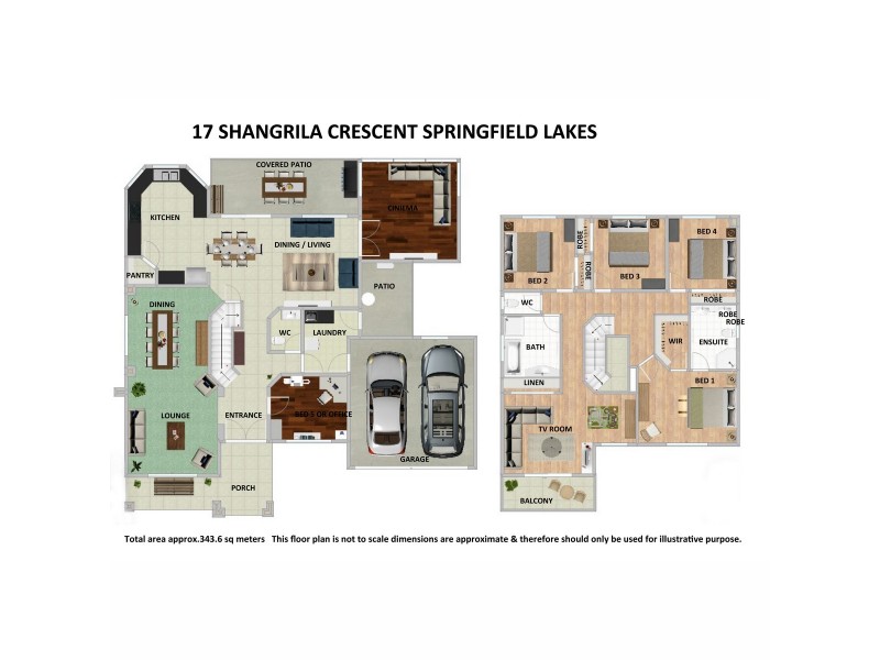17 Shangrila Crescent, Springfield Lakes QLD 4300 Floorplan