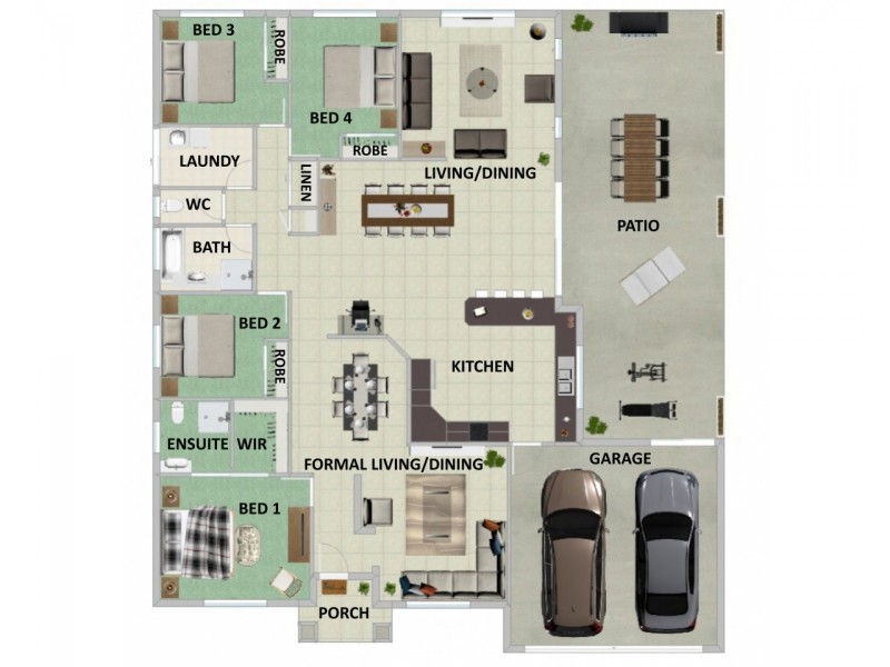 12 Hillview Street, Springfield QLD 4300 Floorplan